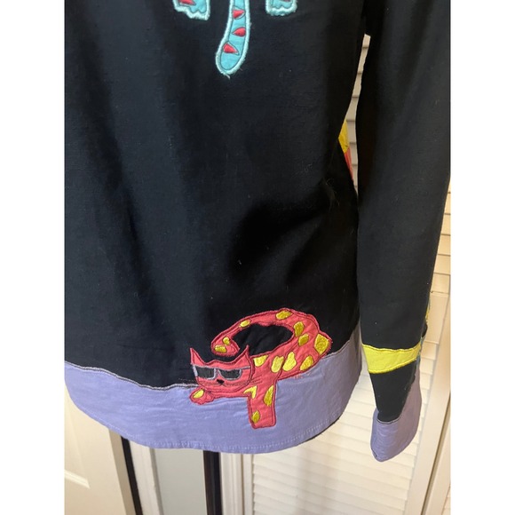 Vintage Keren Hart? Cat Jacket
Womens Applique Embroidered
Multi Karen Cats - Picture 5 of 8